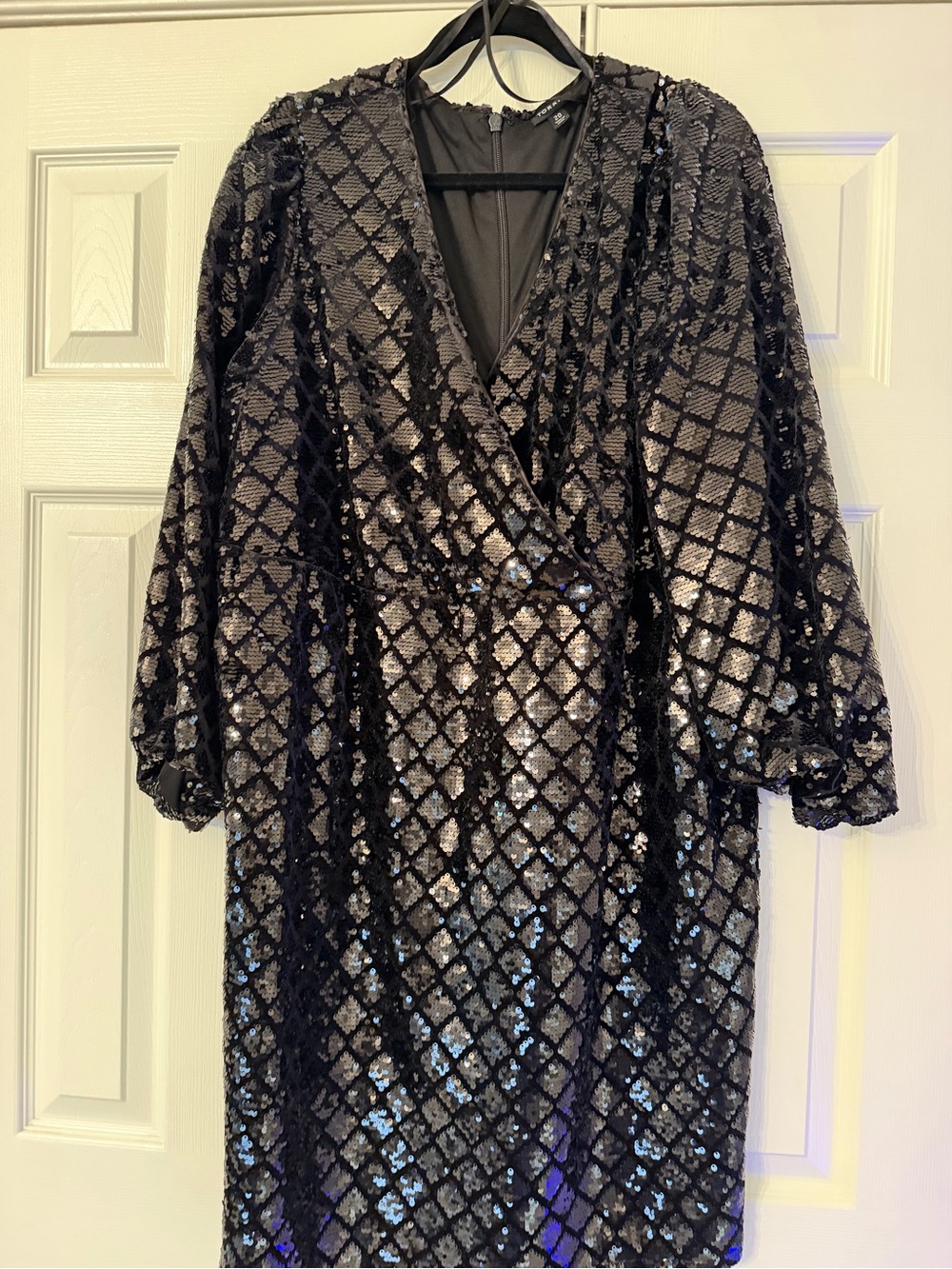 Torrid Black Sequin Dress - Women's Evening Dress